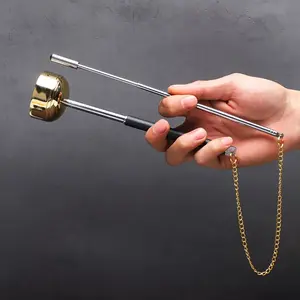 Pure Brass Hand Chime - Great Sound Healing Tool and Meditation Aide