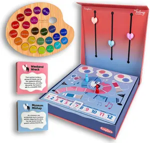 Couple Game for Date Night – Feelings Palette – Fun & Safe Emotion Conversation Toys –  Drinking Card Games, Romantic Gifts for Boyfriend