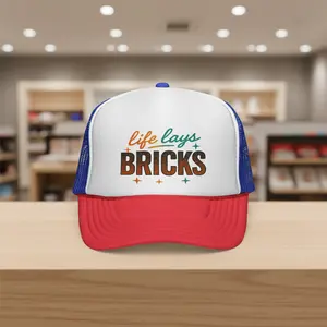 Life Lays Bricks Trucker Cap