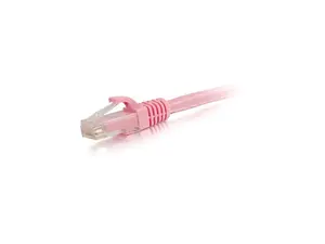 C2G 04055 Cat6 Cable - Snagless Unshielded Ethernet Network Patch Cable, Pink (15 Feet, 4.57 Meters)