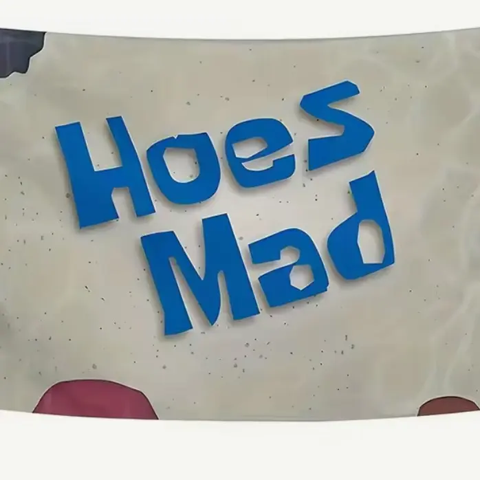 DORM FLAG Hoes Mad funny SpongeBob