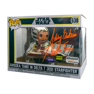 Ashley Eckstein - Ahsoka Tano in Delta 7 Funko Pop #638 (Ltd. Edition SDCC 2025 Exclusive)