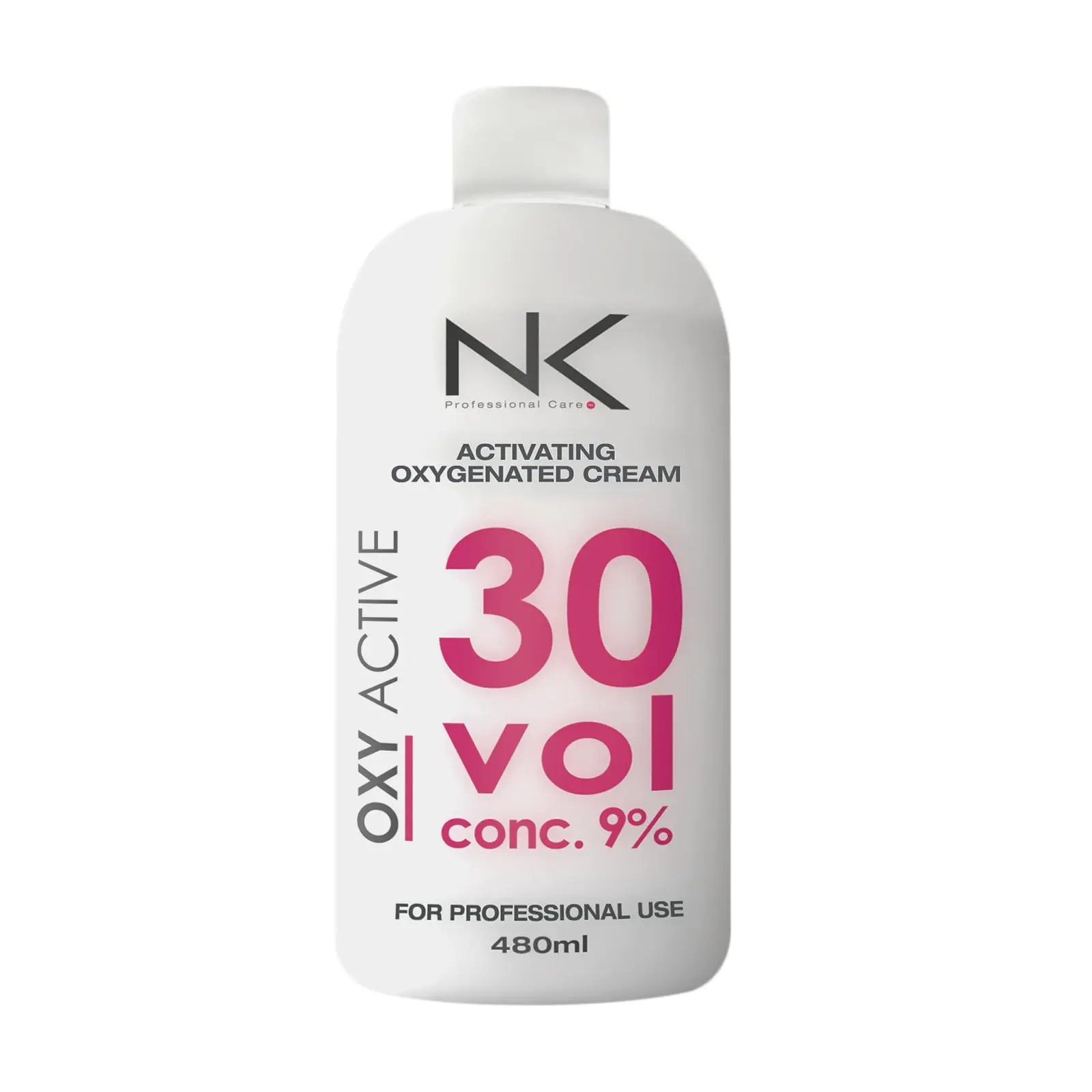 NK Oxy Active Developer – Peroxide Cream with Castor Oil & Dimethicone | Stabilizing Oxidizing Cream for Professional Hair Coloring | 16oz