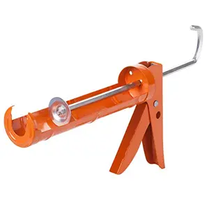 Caulking Gun, 10:1 Thrust Ratio, Orange, Caulking Tool Gun, Caulk Gun No Drip, Hand Caulking Guns, Silicone Gun, Caulking Gun Tool, No Drip Caulk Gun, Caulk Guns, Caulking Gun Dripless Magnetic Hex