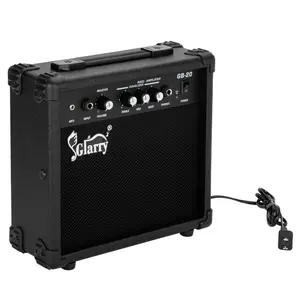 Glarry 20W Electric Guitar Amplifier GB-20 Bass Amplifier with Master Volume and Tone Controls for Musicians Portable with 1/4 Inch Headphone Output Jack