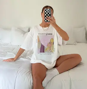 Wildest Dreams Tshirt - Sleeping Beauty Inspired - Aurora Shirt, Oversized Tee Top Womenswear