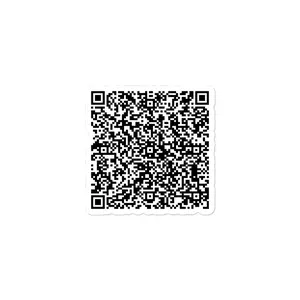 GoFundMe QR Code stickers