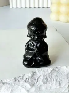 Baby Buddha Sculpture, Natural Crystal, Elegant Gift for Home Decor, Desktop Decoration, Office and Living Room Arrangement