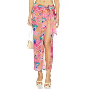 LSPACE Portela Sarong in Flower Play