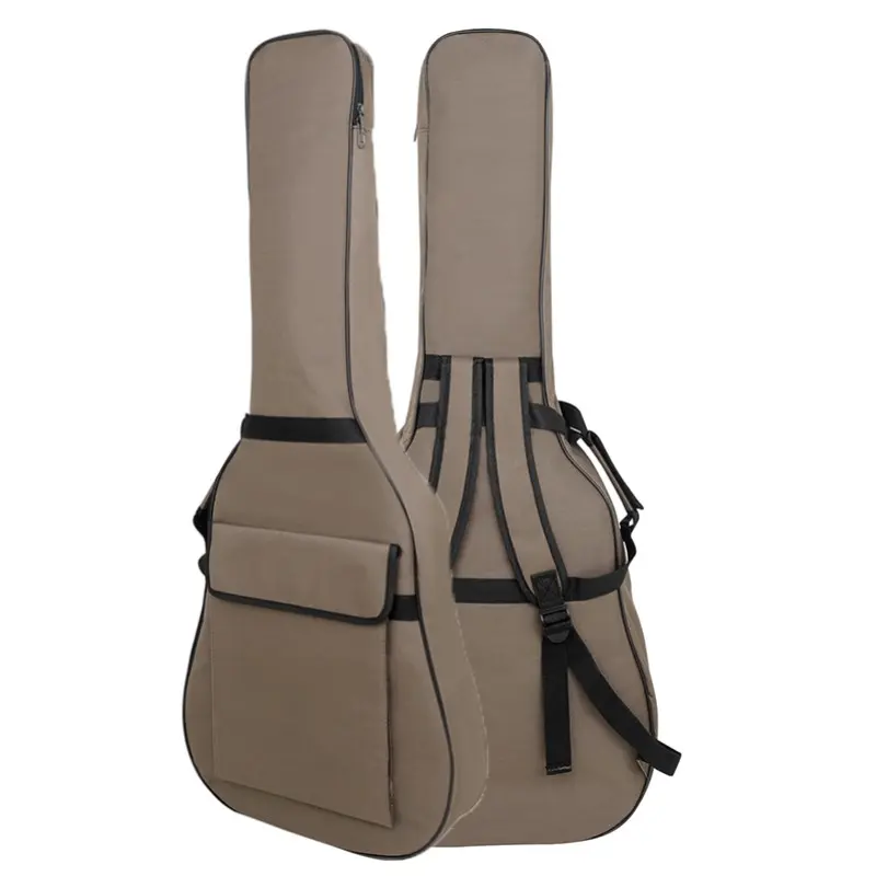 41 Inch Acoustic Guitar Bag Soft Carry Case Polyester Shoulder Backpack Guitar Accessories Durable Design & Easy Transport