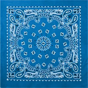 Royal Blue - Trainmen Bandana 22 in. x 22 in.