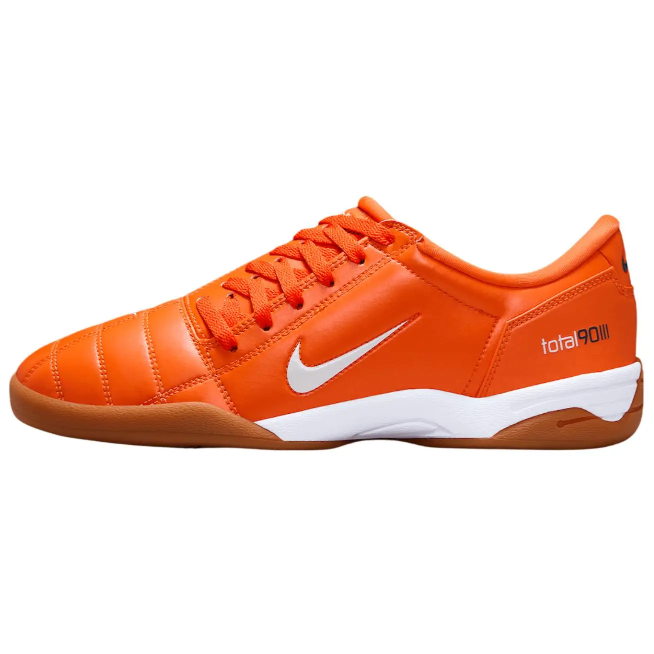Nike Total 90 3 Sp Safety Orange Durable Non-slip Soccer Cleats Men's White HJ9351-800