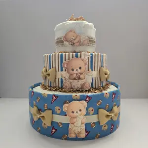 Little MVP Baby Bear Diaper Cake