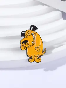 Dastardly and Muttley in Their Flying Machines Brooch Enamel Pins Clip Comedy Animation Dastardly Yellow Dog Laugh Brooches ， Ideal for Backpacks & Clothes, Daily Wear Accessory, Fashion Accessory