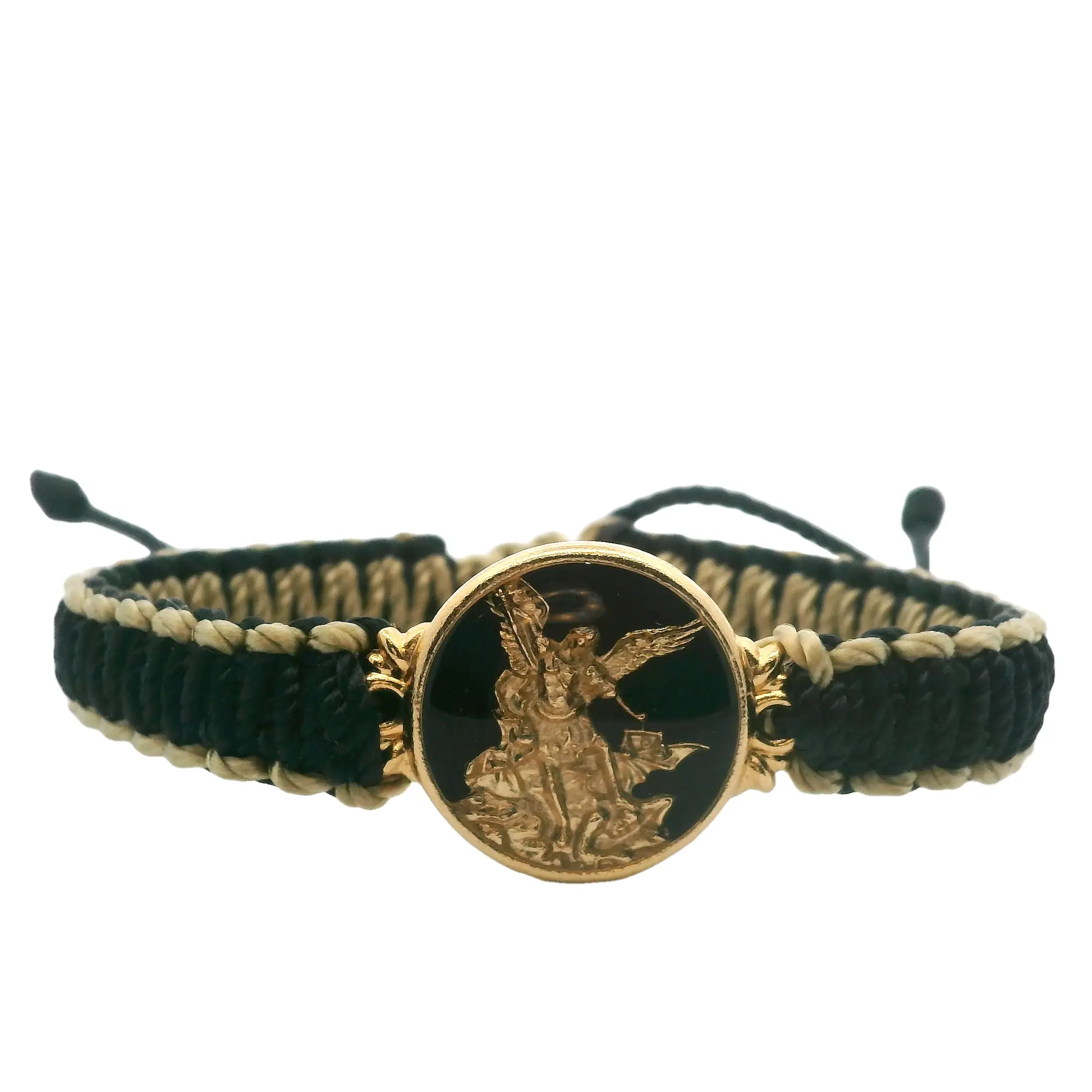 St Michael Black Tan Plated Bracelet