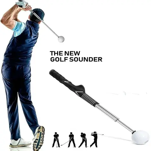 Golf Swing Practice Stick Adjustable Golf Indoor Swing Trainer Left Handed Right Handed Grip, Golf Training Equipment, Golf Training Tool