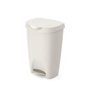 Brim Step On Trash Can - Stainless Steel - Kitchen