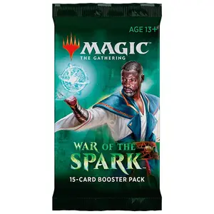 Magic The Gathering MTG War of The Spark Booster Pack - 15 Cards (Planeswalker in Every Pack)