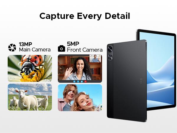 P11 Pro 11" Tablet, Android 16, 48GB RAM + 128GB, 2.4K 90Hz Display, 8800mAh Battery, Octa-Core, Dual Speakers, WiFi 5, AI