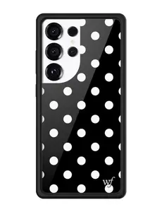 Polka Dot | Black and White Samsung Galaxy Case