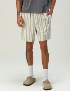 RSQ Mens Stripe Pull On Shorts