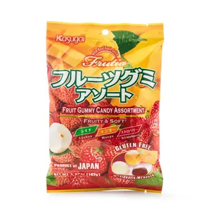 Kasugai Fruit Gummy Assort (Lychee,Mango,strawberry) 102 g