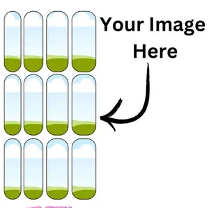 Custom Waterslide Nail Decals for Stylish Nail Art and Care