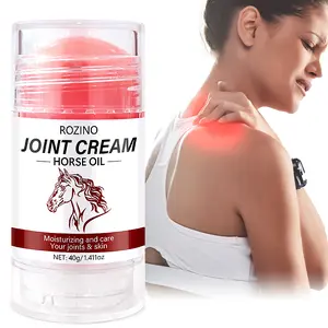 Horse Oil Joint Care Cream, 40g, Moisturizes Joints and Skin, Brings Comfortable Care to Joints, While Replenishing Moisture to the Skin, Making Both Radiant