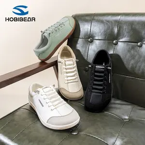 HOBIBEAR   Wide Toe Spring Autumn Fabric Breathable Mesh Upper Sports Dad Shoes with Soft Sole and Wide Fit for Daily Casual Wear