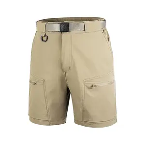 Quick-Dry Tactical Cargo Shorts for Men – Lightweight, Breathable & Adjustable with Belt, Perfect for Hiking, Golf & Outdoor Work