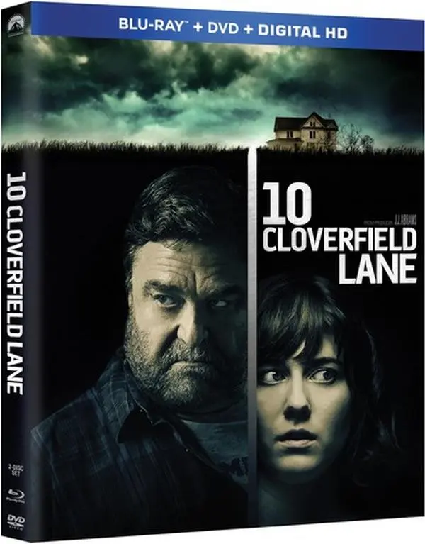 10 Cloverfield Lane  [BLU-RAY MOVIE] With DVD, 2 Pack, Digitally Mastered In HD,