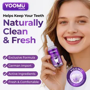 YOOMU 2 Light-Activated Purple Whitening Toothpaste  | Antibacterial | Fresh & Comfortable