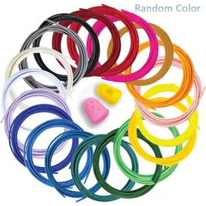 3D Pen Filament Refills, 20 Colors, 196 Feet, 1.75mm Pla Material, Compatible with Scrib3d, Pika3d, Mynt3d, and More 3D Printing Pens