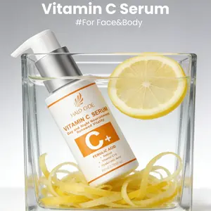 Halo Code Vitamin C Serum Brightening Anti-Aging Fades Dark Spots Sun Damage Get Radiant Glow Skin Repair Hydrating Formula wrinkle care skincare hyaluronic acid anti-wrinkle vitiminc deeply hydrate Moisturizing Face retinol Face Serum Intense