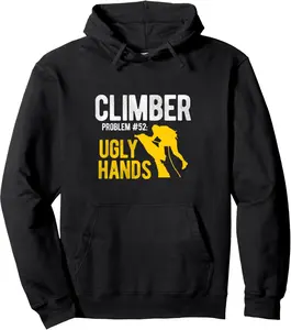 Free Climbing Boulder Pullover Hoodie
