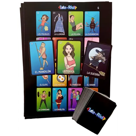Juego de Lote-Rísa 10 Player Card Set Card Games Included 10 Boards and Deck of Cards