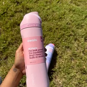 Rose Quartz Owala 24oz Tumbler
