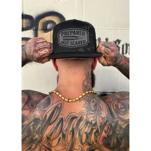 PREPARED GREY BLACK CAMO HAT