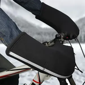 Winter Cycling Warm Gloves, Mountain Bike Protection Gloves, Windproof Thick Motorcycle Gloves, Cold Weather Riding Accessories, Outdoor Activity Gloves