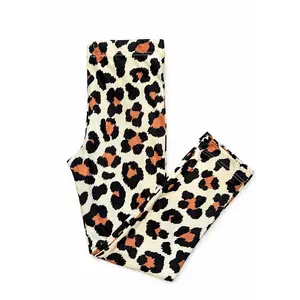 Wild One Leggings - High Waist Leggings Comfortable Fit For Kids Ideal For Everyday Wear - Stretchy Fabric