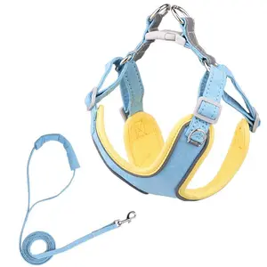 Color Pop Adjustable Harness and Leash Set