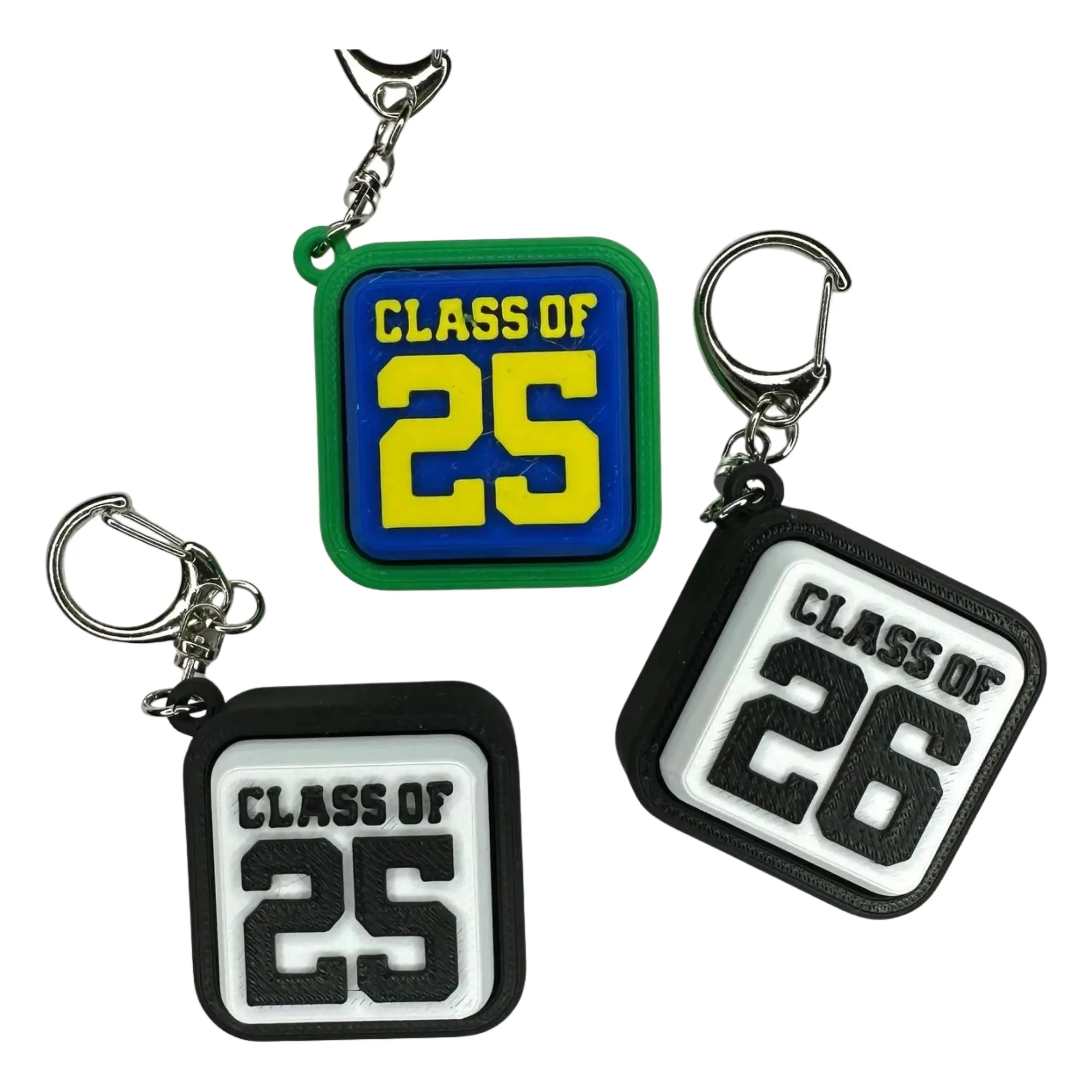 Graduation Class of 2025, 2026 Fidget Clicker: keychain accessory, stress relief, cute must have, celebration, high school, college