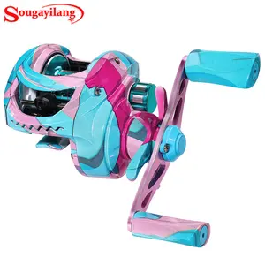 Sougayilang Baitcasting reel, 9oz Ultralight Baitcaster , Super Smooth with  7.2:1 Gear Ratio, 39mm  Perfect Lower Profile Design,for outdoor Carbon Fishing Rod