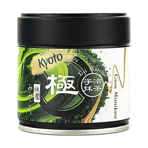 MIMIKOU Ceremonial Grade Uji Matcha Powder 20g - Authentic Japanese Culinary Grade for Lattes, Baking, Desserts & Smoothies
