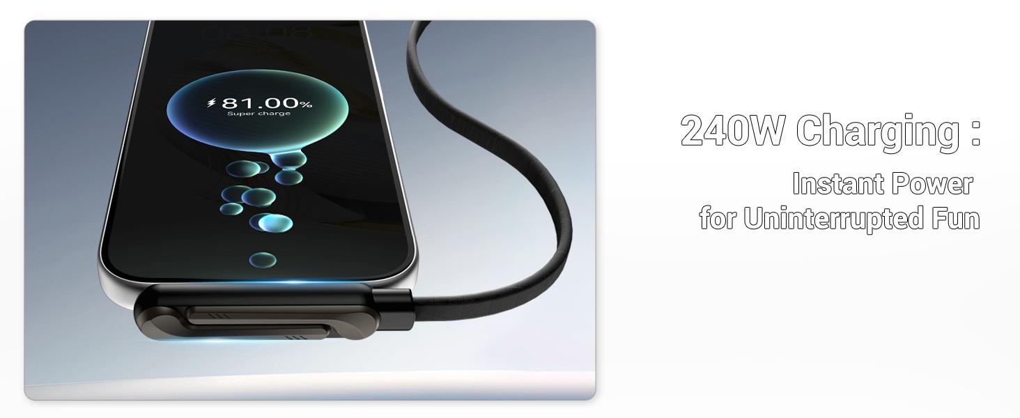 2-Pack Portable USB-C to USB-C Fast Charging Cable with Zinc Alloy Rotating Mobile Holder Kickstand, Durable Braided Connector Cord for Devices, Usb-C/ Lightning 2-Pack Portable USB-C to USB-C Fast Charging Cable with Zinc Alloy Rotating Mobile Holder Kickstand, Durable Braided Connector Cord for Devices, Usb-C/ Lightning
