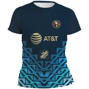 Liga MX Football Jersey Playera America Visitante, Champions Soccer Jersey, Gift For Fans, Football Team Uniform, Men Soccer Gear, Sport Apparel