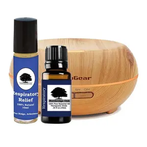 Northridge Oak - Respiratory Relief plus Roller Bottle and Diffuser Combo