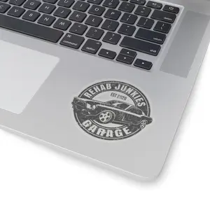 Rehab Junkies Garage Logo Stickers