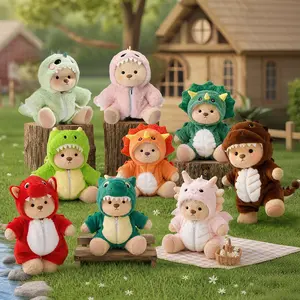 Getahug Dinosaur Bear Full Collection: Jointed Dress-Up Big Bear, Perfect for Gifting or Keeping