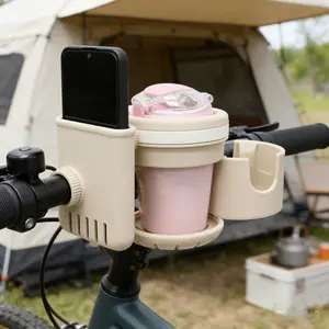 Easy Install 1pc/2pcs  3in1 Stroller Cup & Phone Bottle Holder